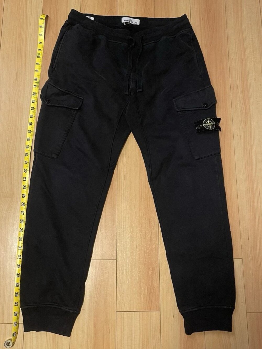 Stone Island Black Joggers Large